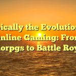 Typically the Evolution of Online Gaming: From Mmorpgs to Battle Royale